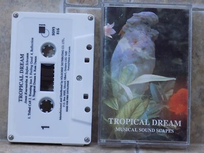 TROPICAL DREAM MUSICAL SOUNDSCAPES (Cassette, 1992, Frank Swain) SON5 816 - Image 1 of 2