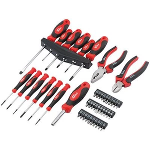 Draper 45pc Screwdriver Pliers Set Combination Diagonal Cutters Torx Precision - Picture 1 of 1