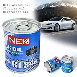 70g Auto R134a Refrigerant Oil Compressor Oil Automotive Conditioning A/C D3P7 - Picture 1 of 9
