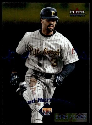 2000 Fleer Mystique Chad Hermansen 0181/2000 Pittsburgh Pirates #141 - Image 1 of 2