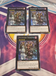 Yugioh - Evilswarm Thanatos HA07-EN063 NM 1st ed Secret Rare x3 - Picture 1 of 1