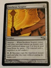 Isochron Scepter - Mirrodin -NM/LP MtG Magic Card EDH Commander Artifact Imprint