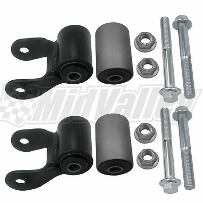 Kit de grillete de resorte de hoja trasera para Jeep Cherokee Wagoneer 1994-1999 2000 2001 Foto 1 de 3