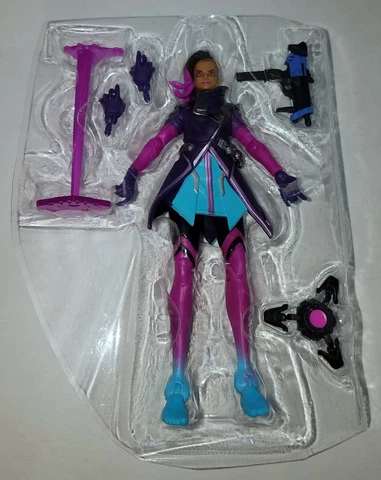 Blizzard Overwatch Ultimates Wave 1 SOMBRA Loose 6" Action Figure Hasbro 2019 Cover