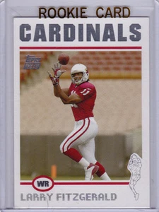Larry Fitzgerald 2004 ROOKIE CARD Football TOPPS CARDINALS Arizona NFL RC - Picture 1 of 1