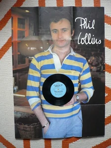 Phil Collins If Leaving Me Is Easy 7" Vinyl UK 1981 Virgin Single Poster Cover - Picture 1 of 16