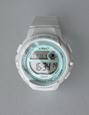 Casio ILLUMINATOR 3512 LWS-1200H-7A3 Women's  Digital Stopwatch World Time - Image 1 of 4