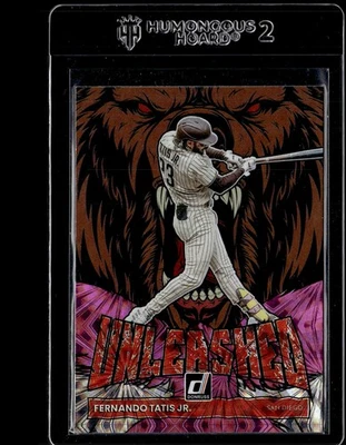 2022 Donruss Unleashed Pink Fireworks #UL-1 Fernando Tatis Jr. - Image 1 of 2