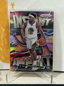 MOSES MOODY 2021-22 Panini Prizm Silver RC Rookie INSTANT IMPACT #24 - Picture 1 of 2