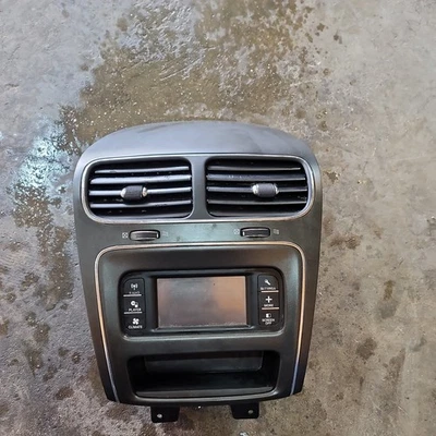 2011-2019 Dodge Journey 4.3 Radio Display  Screen Bezel Trim Air Vents L5424 DG - Image 1 of 3