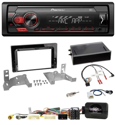 Pioneer DAB 1DIN MP3 Lenkrad USB Autoradio für Toyota Aygo ab 2022 AB7 Klavierla - Bild 1 von 4