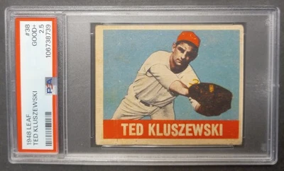Hoja 1948 - #38 Ted Kluszewski - Novato - PSA 2,5 BUENO+ Foto 1 de 2