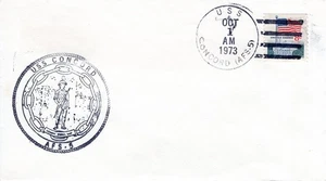 USS CONCORD AFS-5  1973  FDC20237 - Picture 1 of 1