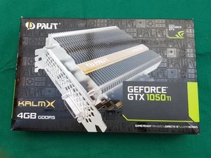 Palit GeForce GTX 1050 ti KalmX 4GB Passive Fanless Silent Graphics Card - Picture 1 of 11
