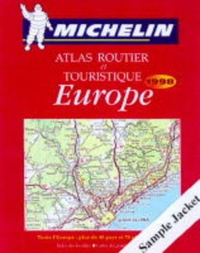 Michelin Touring and Motoring Atlas Europe 1998 - Image 1 of 1
