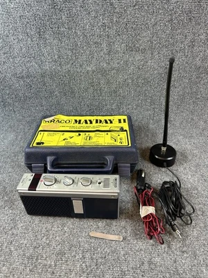 Vintage Kraco Mayday II Emergency 40 Channel CB Radio Kit with Case & Antenna - Image 1 of 4