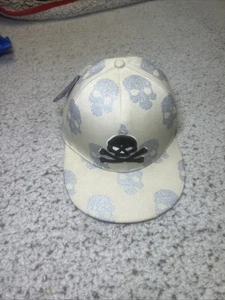 Skull And Bones Cap Hat Size 7 - Picture 1 of 6