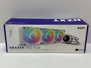 NZXT Kraken 360 RGB - RL-KR360-W1 - 360mm AIO Liquid Cooler - Photo 1/4