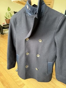 Authentic Paul Smith wool and cashmere Coat Youth NWOT 12A - Picture 1 of 9