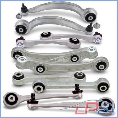 BESTPRICE KIT DE 10 BRAS DE SUSPENSION AVANT POUR AUDI A4 8K B8 A5 8T 8F Q5 8R A PARTIR DE