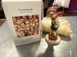 Figurina vintage Goebel Hummel MARCH WINDS 5" #962 con scatola HUM 43 MIB - Foto 1 di 20
