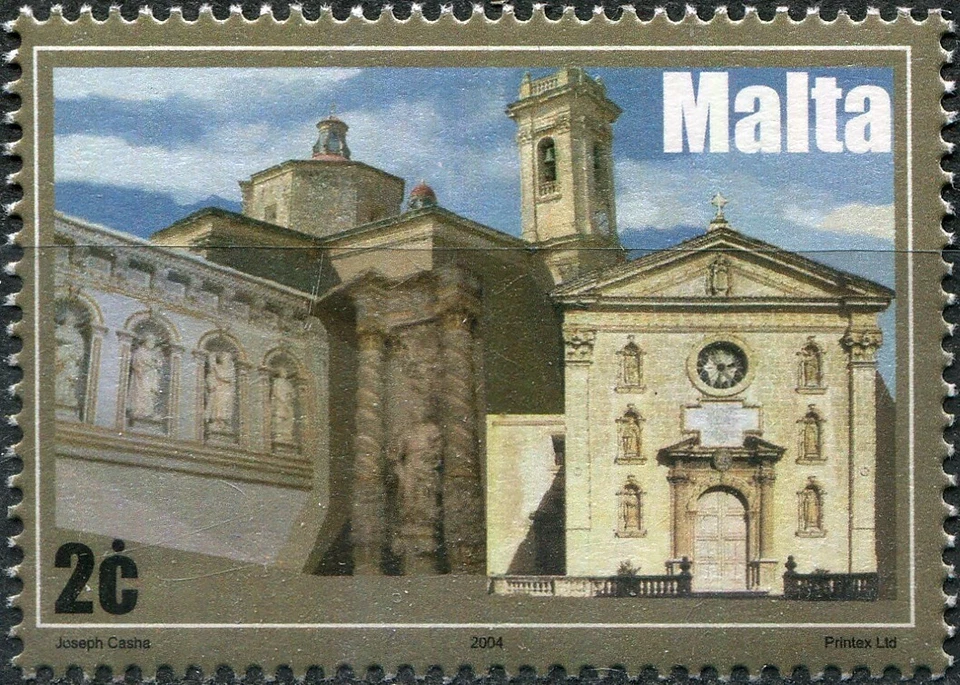 Malta 2004. Church of St. Mary, Attard (MNH OG **) Stamp - Image 1 of 1