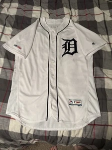 Majestic Detroit Tigers #14 Christin Stewart Home Baseball Jersey Size 48 White - Picture 1 of 15