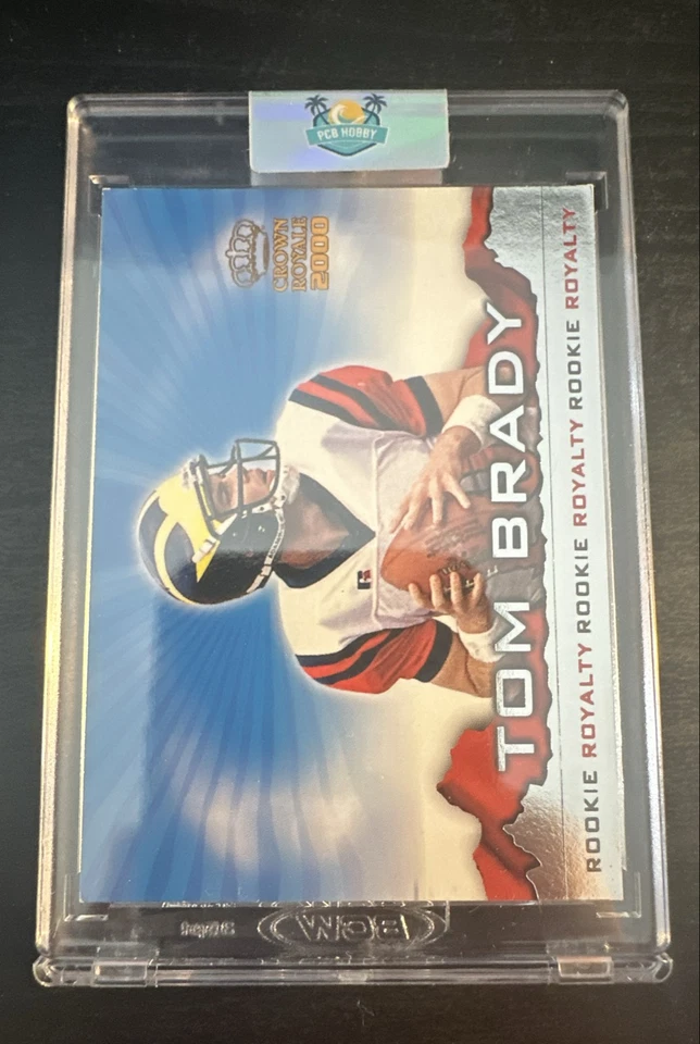 Pacific Crown Royale 2000 - Rookie Royalty Tom Brady #2 (RC) Foto 1 de 1