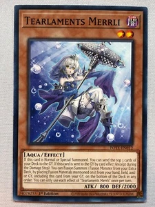 Yugioh Power of the Elements Tearlaments Merrli POTE-EN012 Casi nuevo/m - Imagen 1 de 1