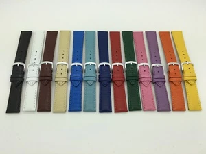 SHORT 12mm up to 20mm LS725 Ladies Hadley Roma Lizard Genuine Leather Watch Band - Picture 1 of 53