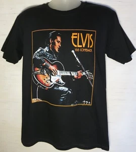 T-shirt media Elvis Presley unisex adulto nuova! - Foto 1 di 1