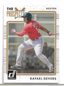 2018 DONRUSS THE PROSPECTS RC RAFAEL DEVERS #TP-7 RED SOX (B) - Picture 1 of 1