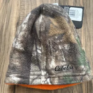 Men’s Fleece Reversible Camouflage Cabela’s Winter Hat - Picture 1 of 6