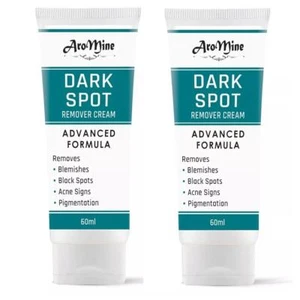 AroMine Dark Spot Remover Cream(60ml x2)Clear Skin Problems with Advance Formula - Picture 1 of 5