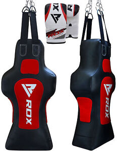 RDX MMA Gefüllt Boxsack Boxen Kampfsport Muay Thai Training Kickboxen Handschuhe