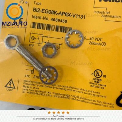 Inductive Proximity Sensor Switch For Turck Bi2-EG08K-AP6X-V1131 10-30VDC PNP - Image 1 of 4