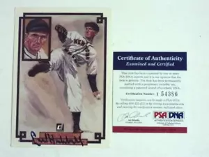 1984 HOF Donruss #55 Carl Hubbell Giants DNA AUTOGRAPH - Picture 1 of 1