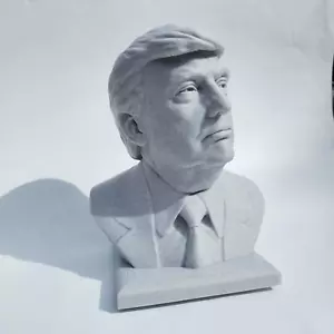 President Donald Trump Bust Sculpture Statue Miniature (Small - 3 Inches Tall) - Picture 1 of 12