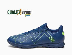 Puma Future Play TT Blu Giallo Scarpe Uomo Sportive Calcetto Soccer 107381 03 - Foto 1 di 11