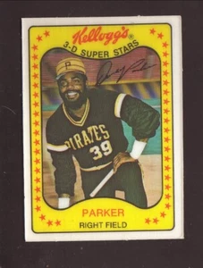 Dave Parker Pittsburgh Pirates 1981 Kelloggs Baseballkarte - Bild 1 von 2