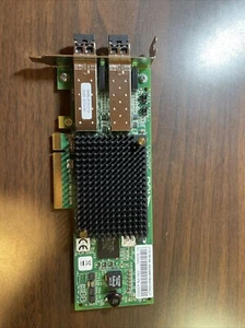 IBM 42D0500 Dual Port 8G FC HBA Adapter for System X LPE12002 w/ 2x 8GB SFP - Picture 1 of 5