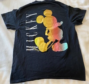 Disney Classic Mickey Mouse Damen T-Shirt Small Schwarz Rundhals Kurzarm - Bild 1 von 6
