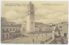 St Michaels Azores Ponta Delgada Joao Franco And Matriz Square Antique Postcard