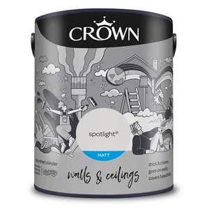Crown Emulsion Paint Matt or Silk 2.5L–5L All Colours - Picture 1 of 541