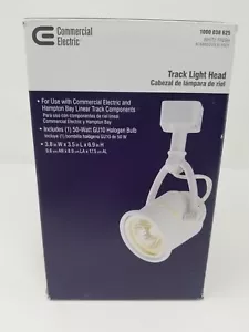 Kommerzieller elektrischer Schienenleuchtenkopf weiße Oberfläche 1000 038 625 neu - Bild 1 von 3