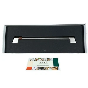 GE Cafe - Appliance Handle - Brushed Stainless Steel & Copper Logo New Unused - Picture 1 of 9