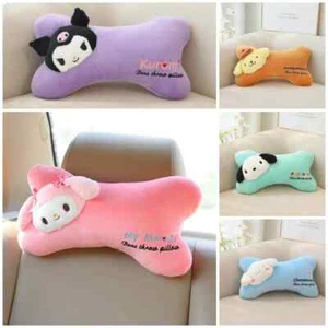 Headrest Car Seat Kuromi Cinnamoroll My Melody Neck Pillow Game Chair Headrest - Picture 1 of 30