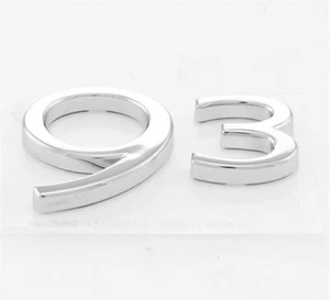 Original Saab 9-3 Trasero " 9-3" Emblema 5 Puerta 2006-2012 - Nuevo 12795674 - Imagen 1 de 1