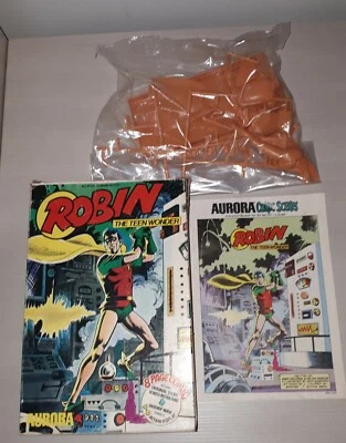 AURORA KIT N.193 ROBIN THE TEEN WONDER PLASTIC OBSOLETO RARO 1966 SCALA 1:8 - Immagine 1 di 2