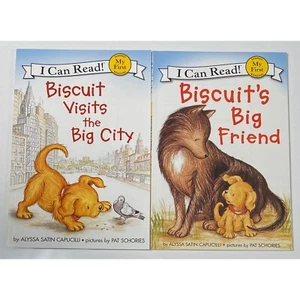 I Can Read! Biscuit Visits The Big City & Biscuit's Big Friend Books - Picture 1 of 1